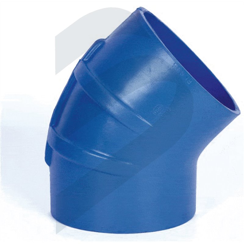 CODO 45º TRIDENT SILICONE