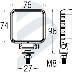 PROYECTOR BAÑADOR OX