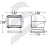 PROYECTOR LED CONTROL REMOTO 220