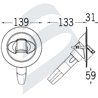 DUCHA SATURN VERTICAL FRIA