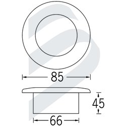 SPOT DIMABLE BICOLOR F-19