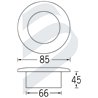 SPOT DIMABLE BICOLOR F-19