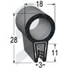 PERFIL DE REMATE CON ESTANQUEIDAD FRONTAL