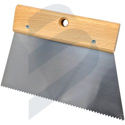FINE NOTCHED GLUE SPATULA