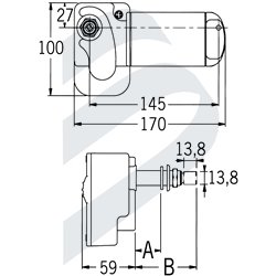 MOTOR LIMPIAPARABRISAS W12