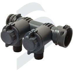 AIR CONDITIONING MANIFOLD WITH VALVES