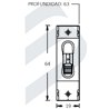 C SERIES CIRCUIT BREAKER - SINGLE POLE - AC/DC