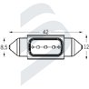 FESTOON 8,5-42 COB