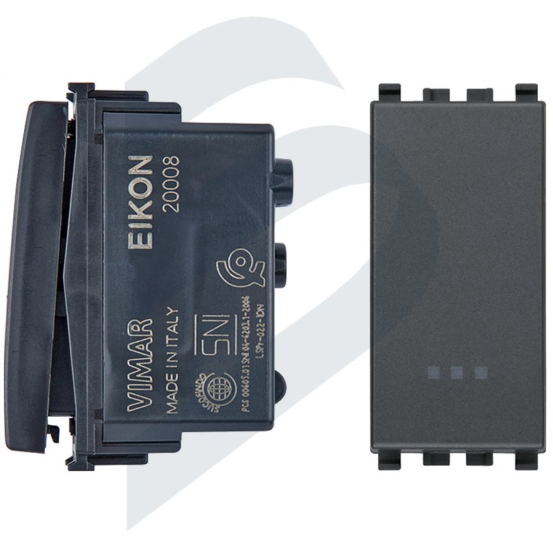 SERIE EIKON EXE - PULSADOR UNIPOLAR 1M