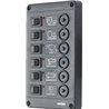 Switch panel type p6 with 6 circuitbreakers 24V