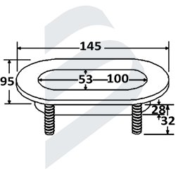 GATERA OVAL LISA