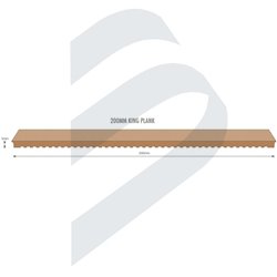 FLEXITEEK-PLANCHA TEAK 200MM (3M2)