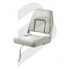 Seat "First mate" skai white with blue piping