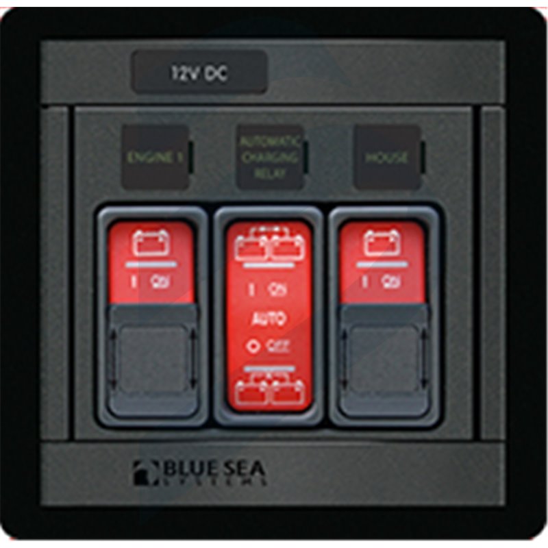 360BS 2 PANEL AND A BATTERY CHARGE RELAY