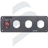 FACEPLATE FOR ACCESSORY PANEL