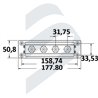 POWER BUSBAR 600A