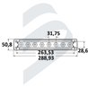 POWER BUSBAR 600A