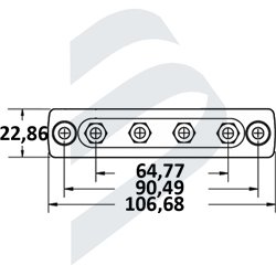 BUSBAR 100A