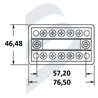 BUSBAR DUAL 100A