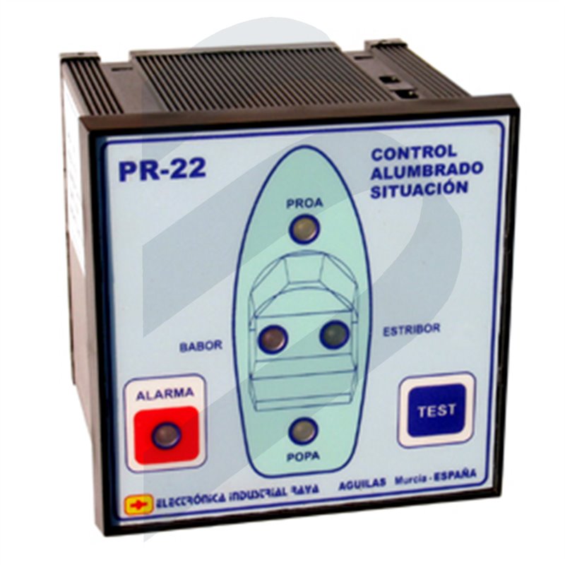 PANEL DE CONTROL DE LUCES DE SITUACIÓN PR22