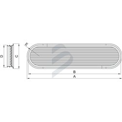 Airsuction vent type 25 anod (no box)