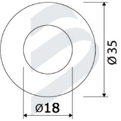 RECESS LED COURTESY LIGHT