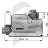 EXHAUST WATERLOCK VETUS TYPE LSG-90