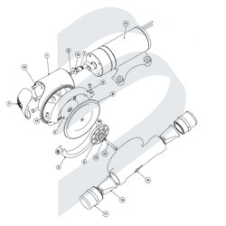 SERVICE KIT DIAPHRAGM WASTE PUMP