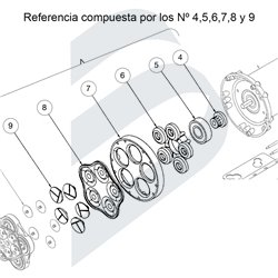 DIAPHRAGM KIT WPS4.0 / WD4.0 AND 5.2