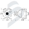 PULLEY DRIVEN PUMP NAUTIC 030