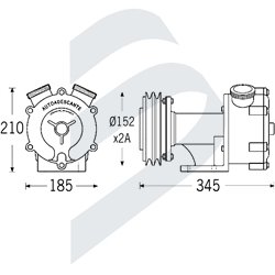 SELF-PRIMMING WITH CLUTCH 050