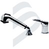 SINGLE LEVER MIXER WITH PULL-OUT SHOWER - C/H