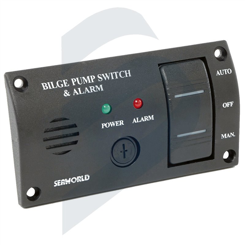 PANEL INTERRUPTOR ON/OFF/AUTO Y ALARMA