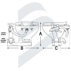 INODORO MANUAL COMPACT