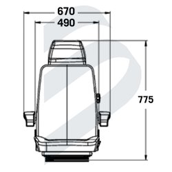 ASIENTO CLEEMANN NAUTIC STAR