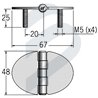 HINGE ROCA67