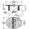 HINGE ROCA51