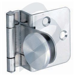 HALF OVERLAY GLASS DOOR HINGE