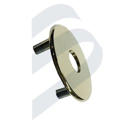 SHIELD EXTERIOR DOOR - GOLD - WITHOUT CONVICTION