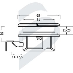 SLAM LATCH STAR 65