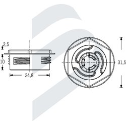 QUICK-FIT HEMBRA AUTOALINEABLE