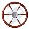 Steering wheel 380mm mahogany rim and spokes