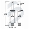 RETENEDOR DE PIE PARA PUERTAS