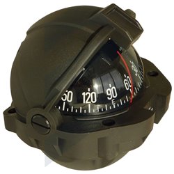 OFFSHORE 105 COMPASS FLUSHMOUNT - BLACK CONNICAL CARD