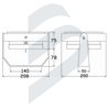 BRACKET MOUNT MAGNETIC COMPASS