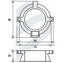 MERCURY/MERCRUISER - ALUMINIO