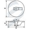 MERCURY/MERCRUISER - ALUMINIO