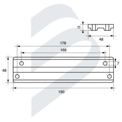 MERCURY/MERCRUISER  - ALUMINIO