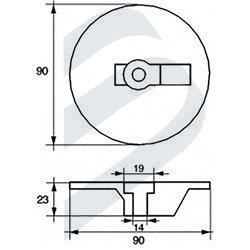 MERCURY/MERCRUISER - ALUMINIO