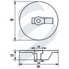 MERCURY/MERCRUISER - ALUMINIO